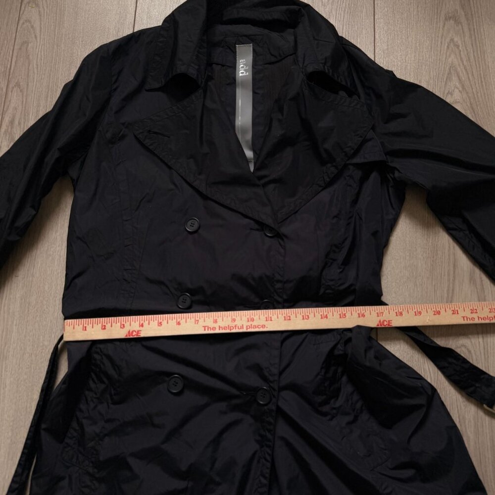 Add Double Breasted Belted Trench Coat Women Lightweight Casual Outerwearlove - Picture 8 of 9